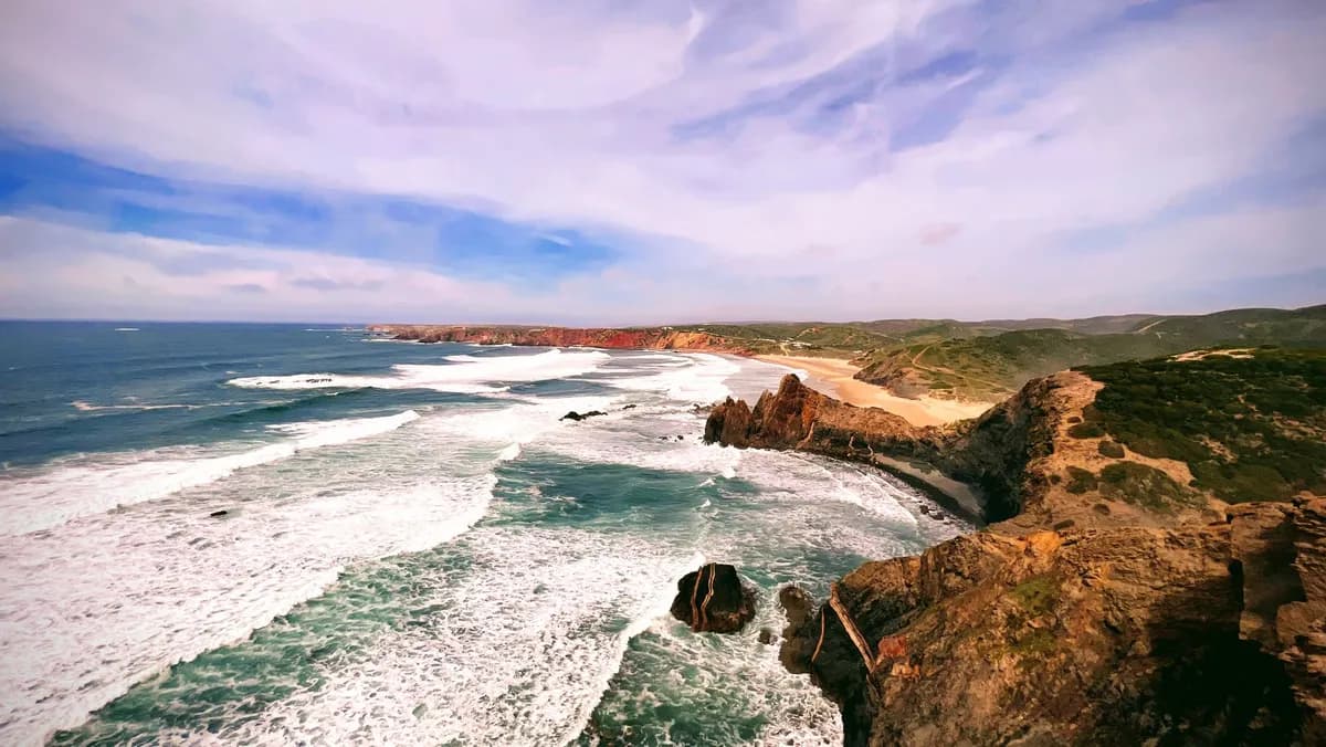 Hiking on the coast of Portugal - Fisherman's Trail