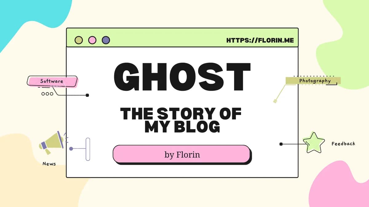 Ghost: the story of my blog